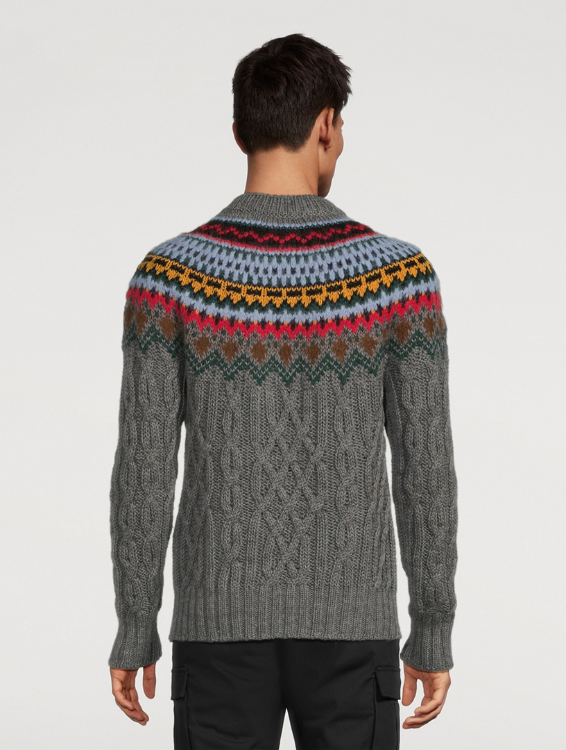 Cable-Knit Sweater