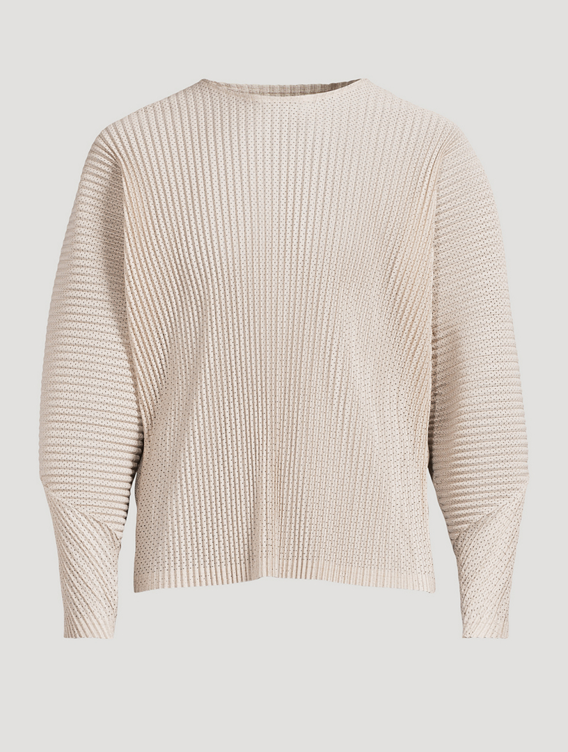 Mesh Long-Sleeve T-Shirt