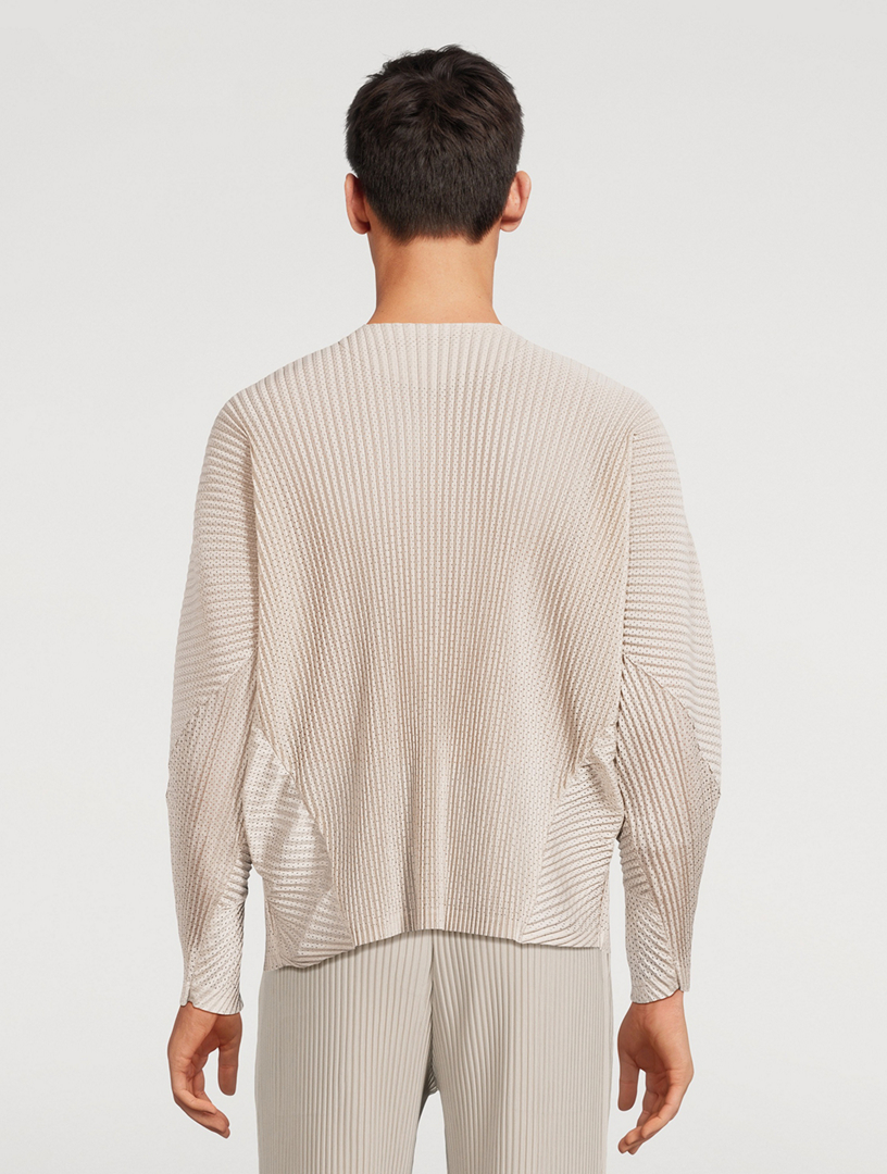 Mesh Long-Sleeve T-Shirt
