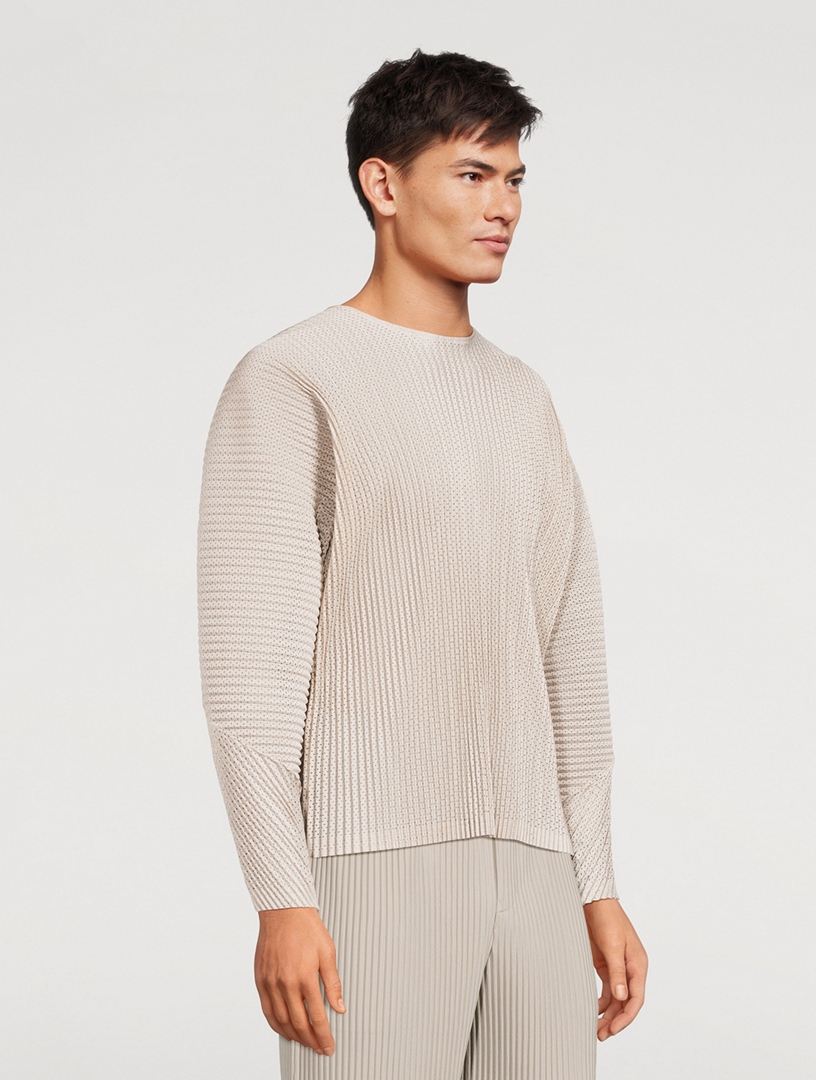 Mesh Long-Sleeve T-Shirt