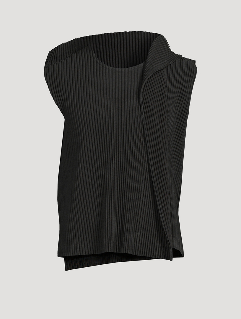トップス HOMMEPLISSE ISSEYMIYAKE Rectangle HOMME PLISSÉ ISSEY MIYAKE Rectangle Sleeveless T-Shirt
