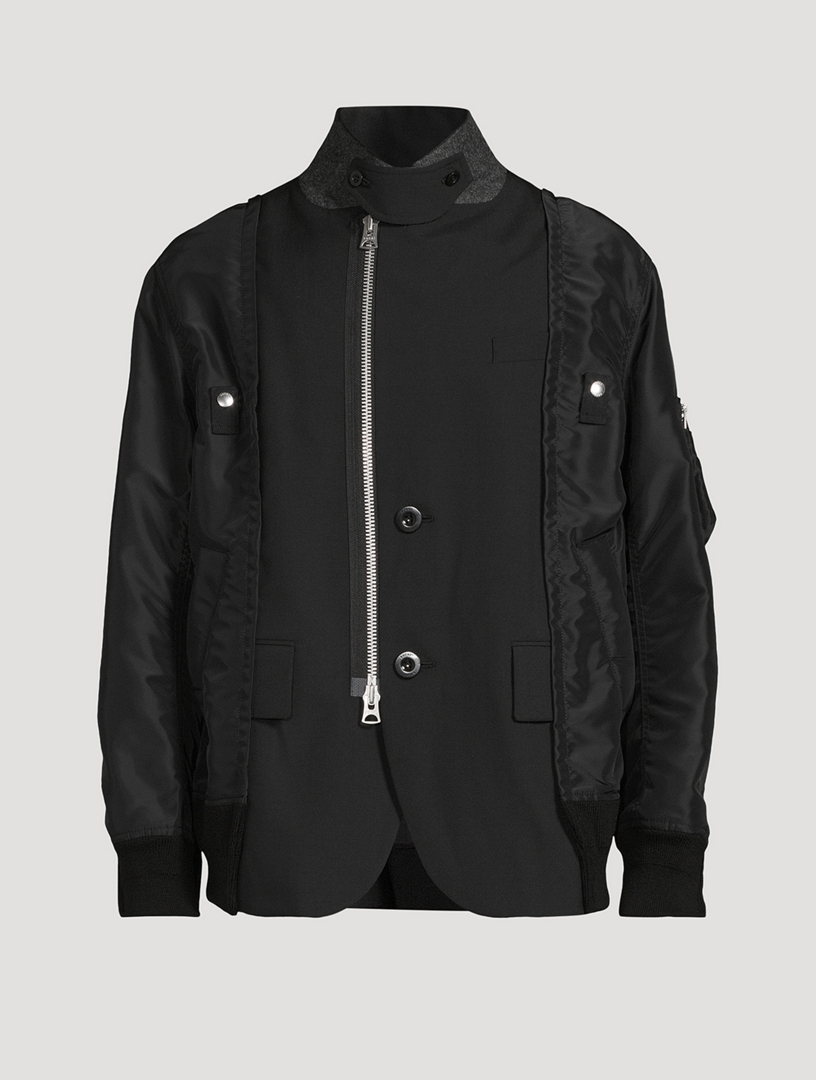 Suiting x Nylon Twill Jacket