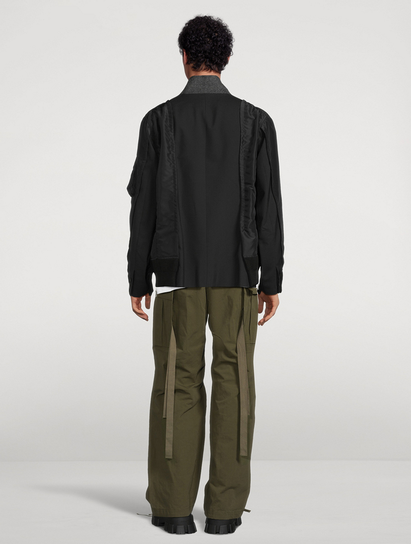 Suiting x Nylon Twill Jacket