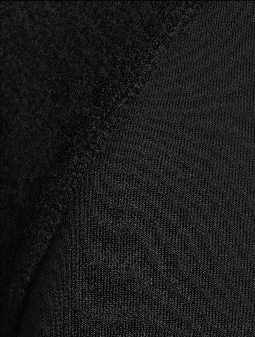 Panelled Knit Sweater