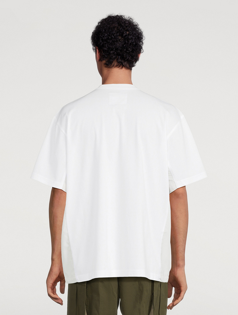 T-Shirt With Zip Detail