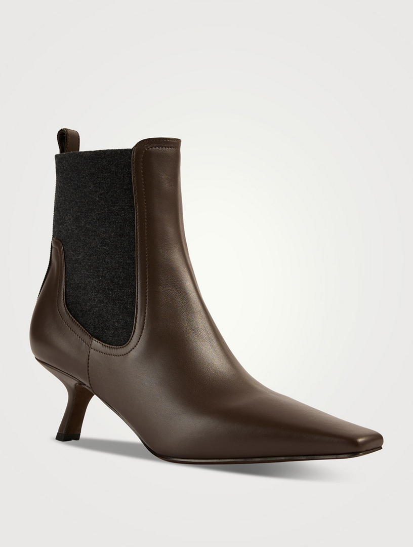 Leather Ankle Boots