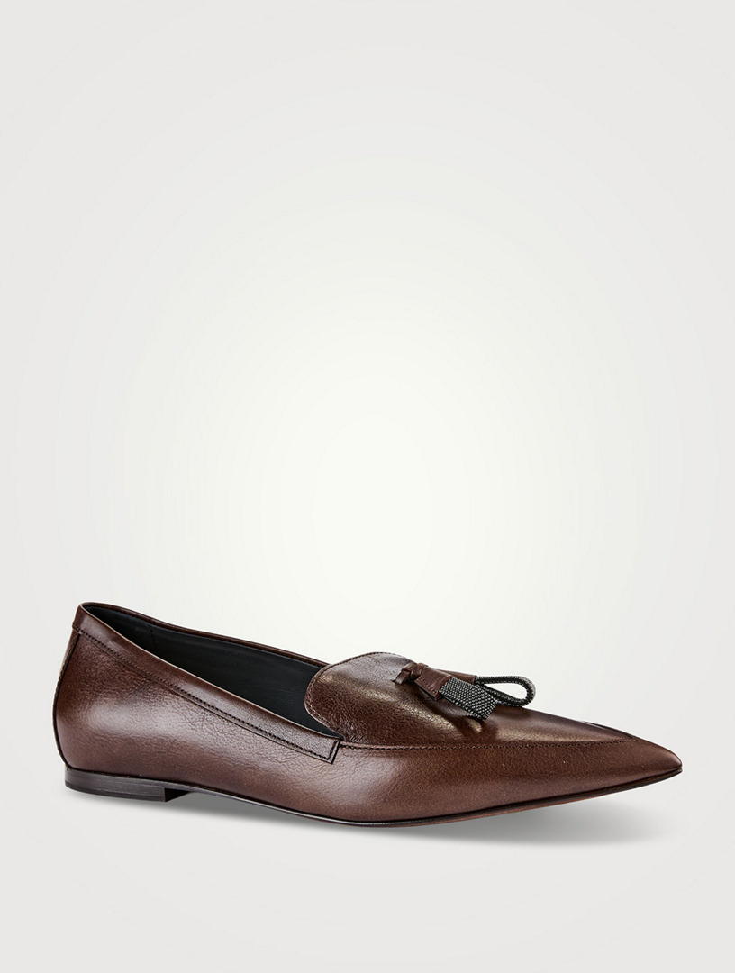 Leather Loafers