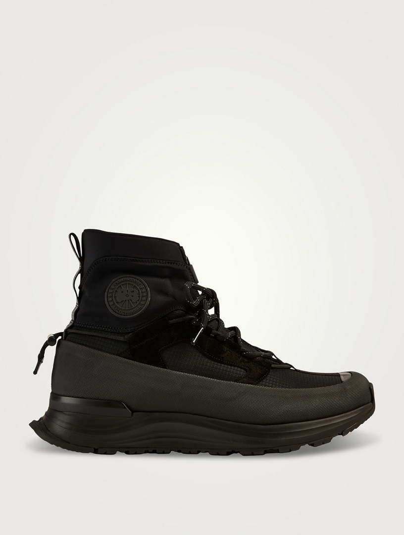 Canada Goose Black Glacier Trail High Sneakers