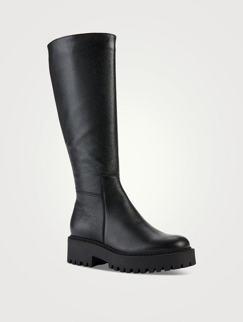 LA CANADIENNE Nevins Leather Knee High Boots Holt Renfrew