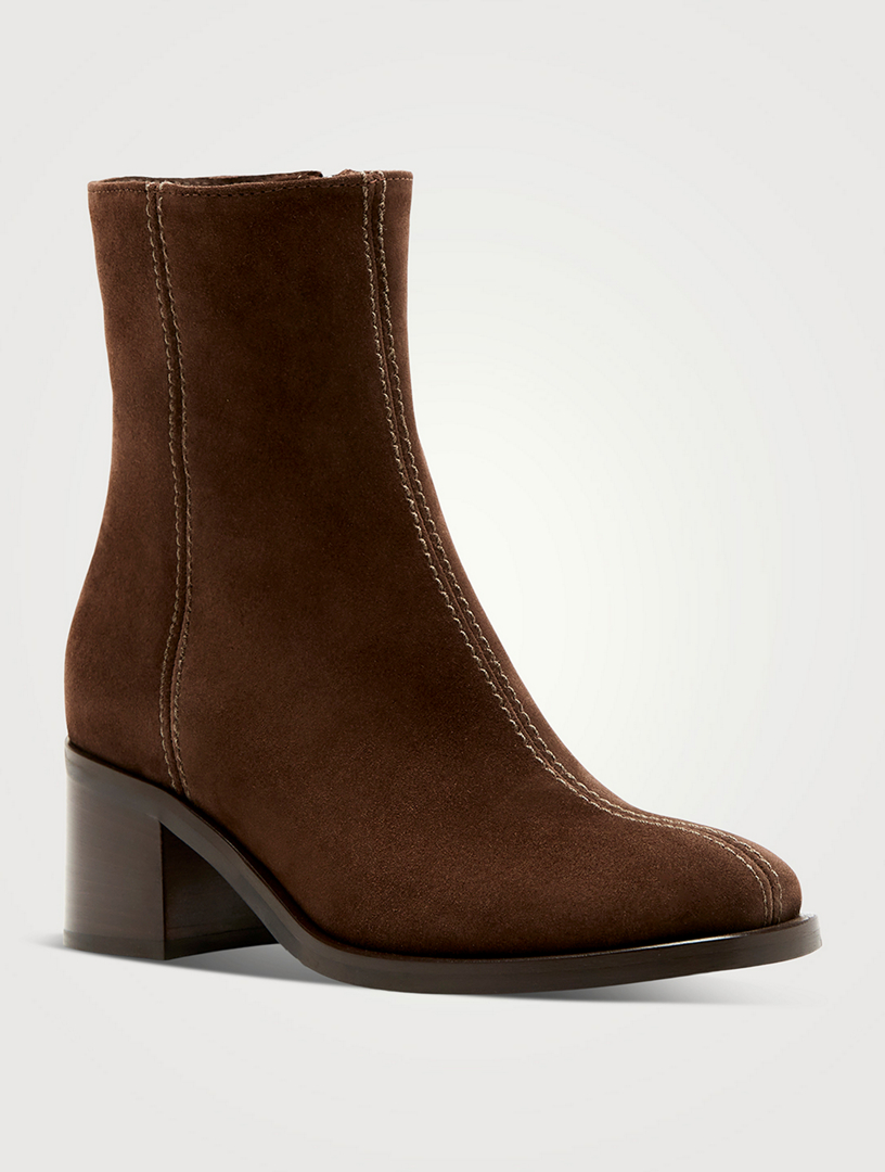 LA CANADIENNE Julius Suede Ankle Boots Holt Renfrew