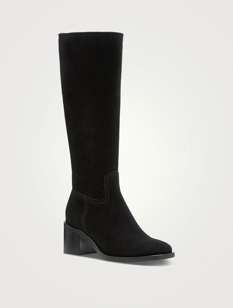 Julian Suede Knee-High Boots