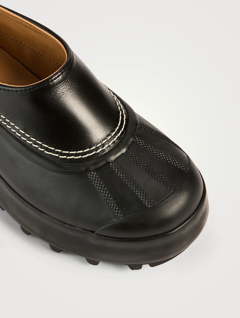 SOREL x Proenza Schouler Caribou Leather Mules