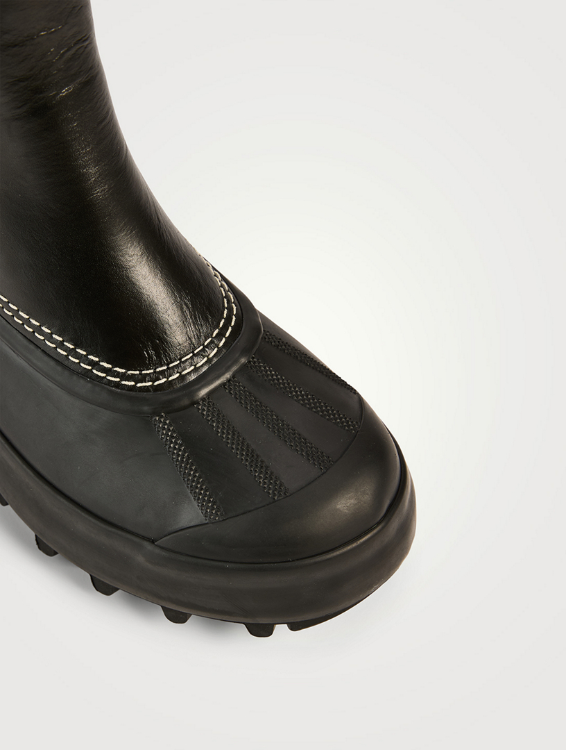 SOREL SOREL x Proenza Schouler Caribou Leather Chelsea Boots