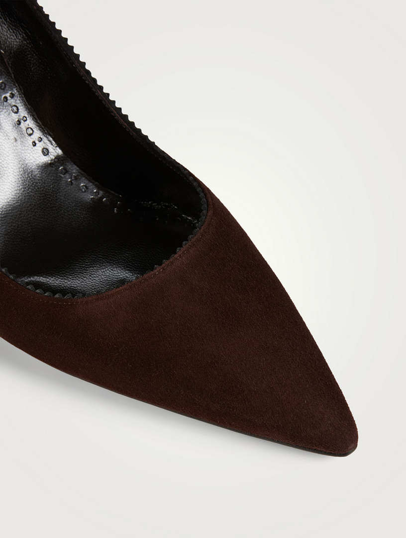 Osmaclo Suede Pumps