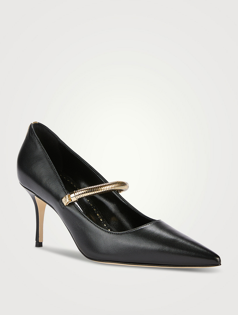 Peleona Leather Pumps