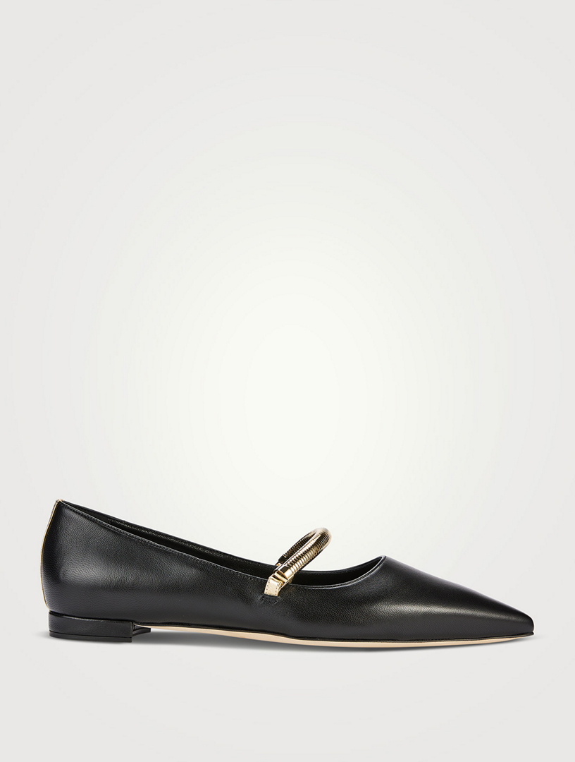 Peleonaflat Leather Ballerinas