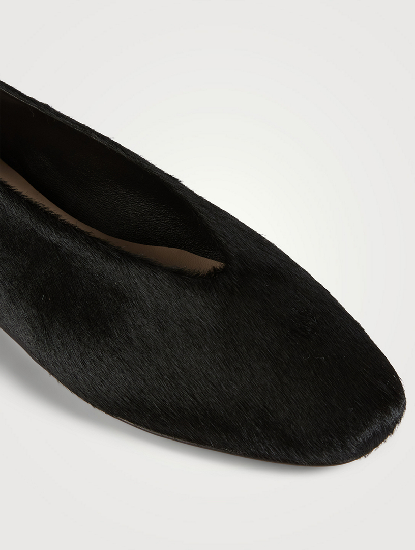 Luna Calf Hair Slippers
