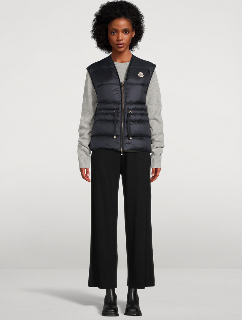 Gilet moncler femme best sale