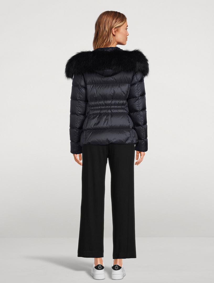 極美品 Moncler fur Down Jacket 3way Women's Valdivia down jacket | MONCLER GRENOBLE | 24S