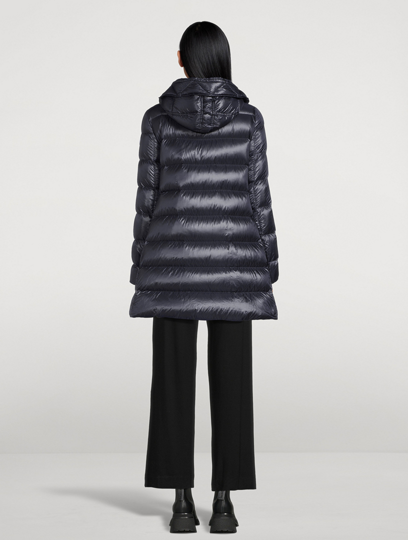 Moncler black down suyen jacket hotsell