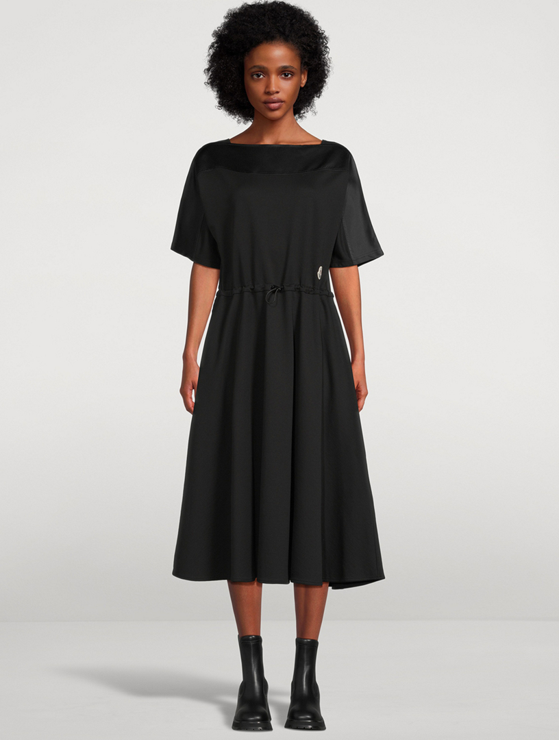 Drawstring Midi Dress