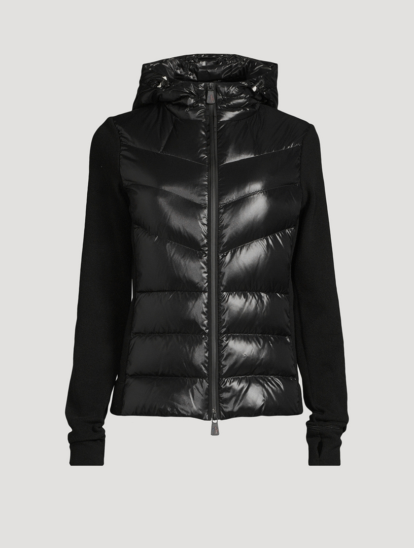 Down-Front Polar Fleece Cardigan