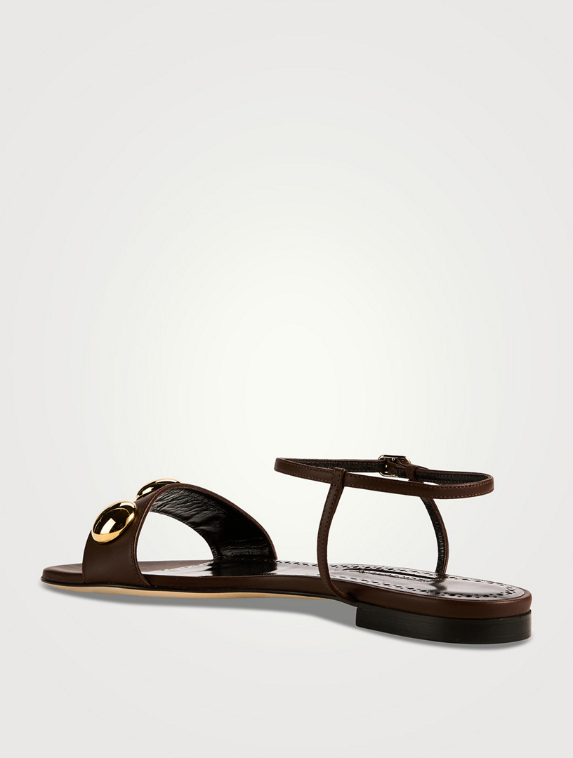 Chaouhen Embellished Leather Sandals
