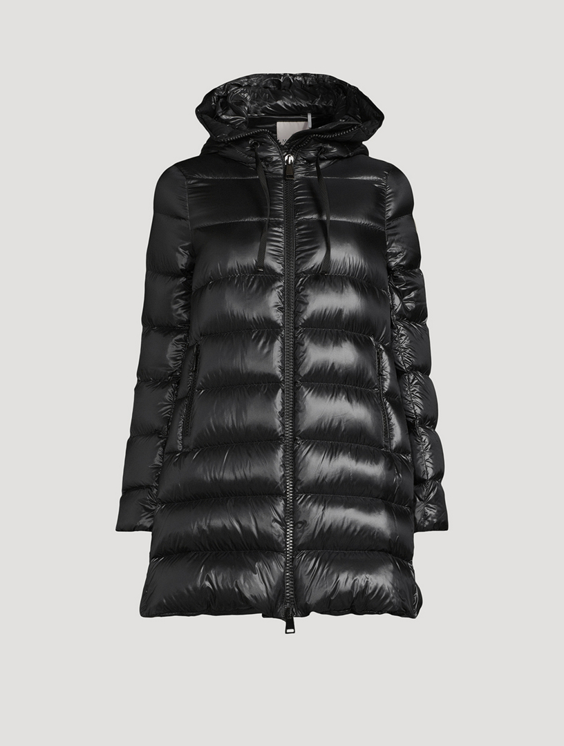 Moncler Suyen Black long down jacket