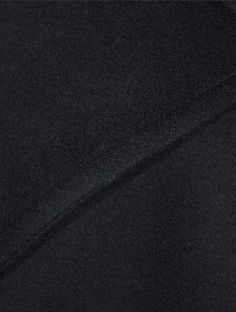 Pebble Double-Breasted Peacoat