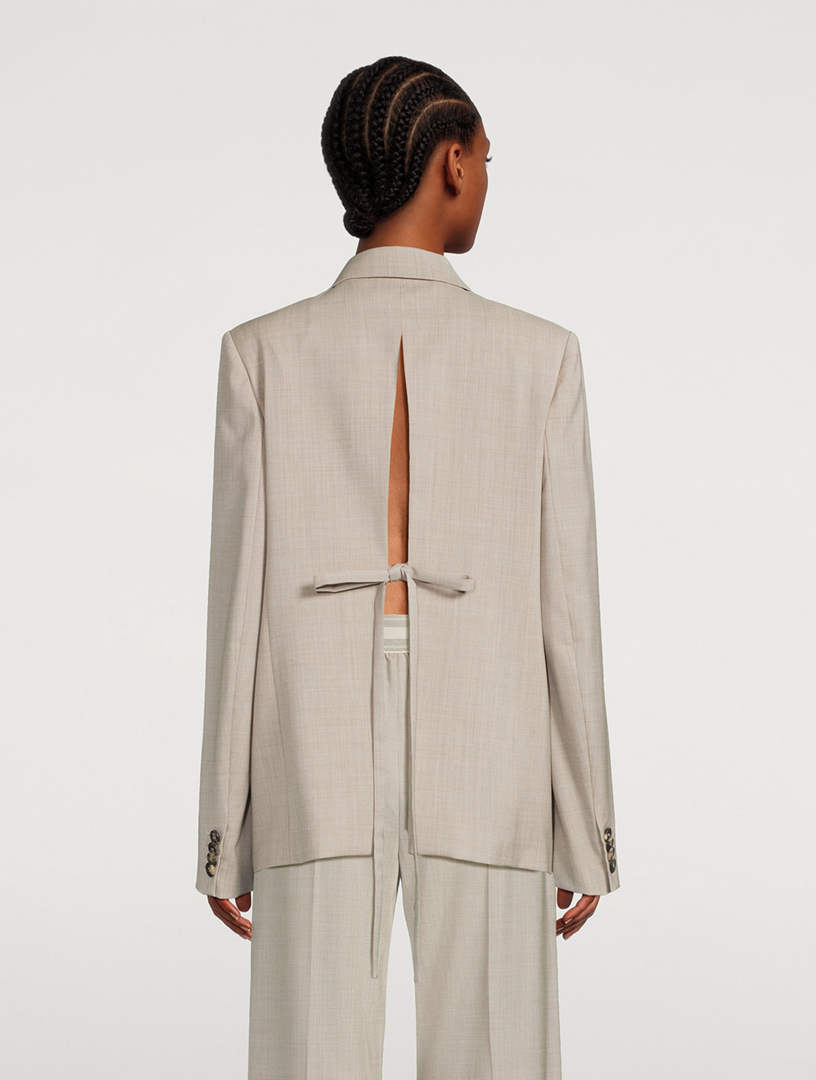 Split-Back Blazer