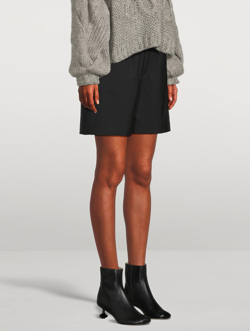 Logo-Elastic Shorts