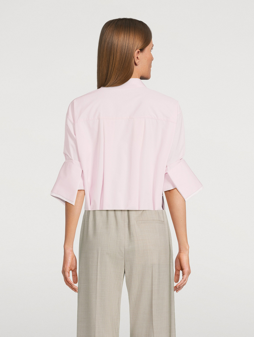 Turn-Up Poplin Shirt