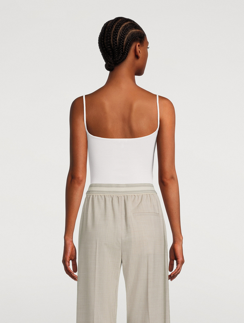 Anagram Ribbed Tank Top