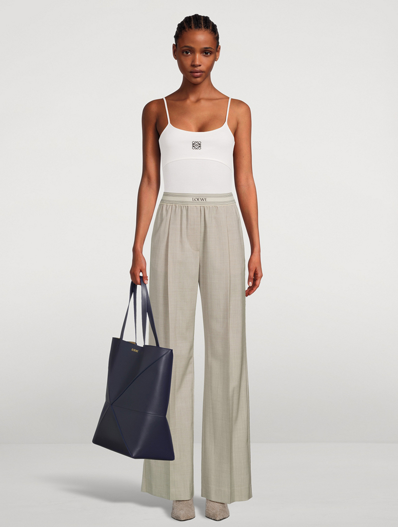 Anagram Ribbed Tank Top