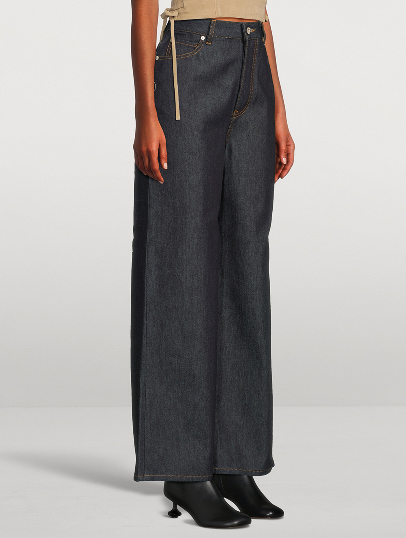 Wide-Leg Jeans