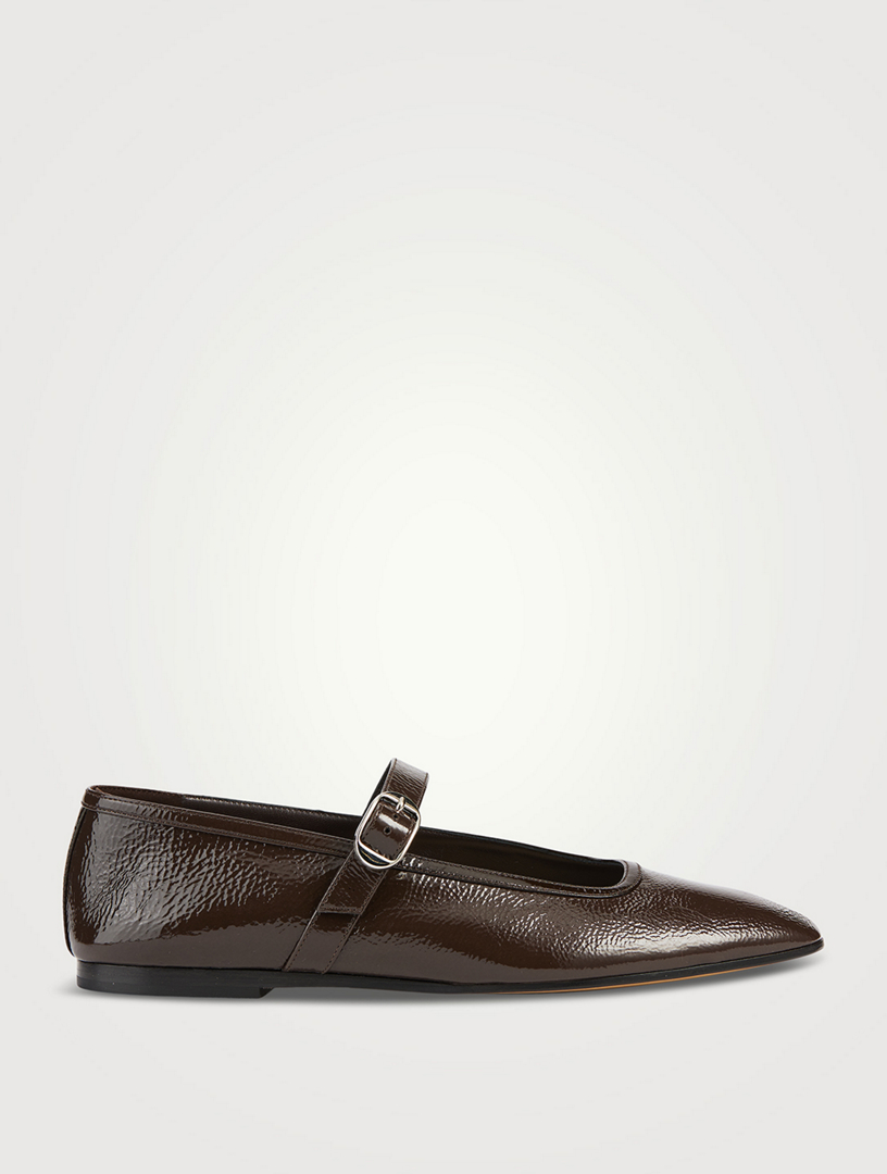 Patent Leather Mary Jane Ballet Flats