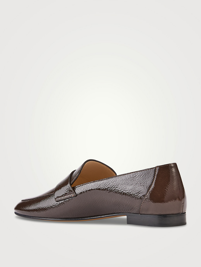 Soft Patent Leather Penny Loafers