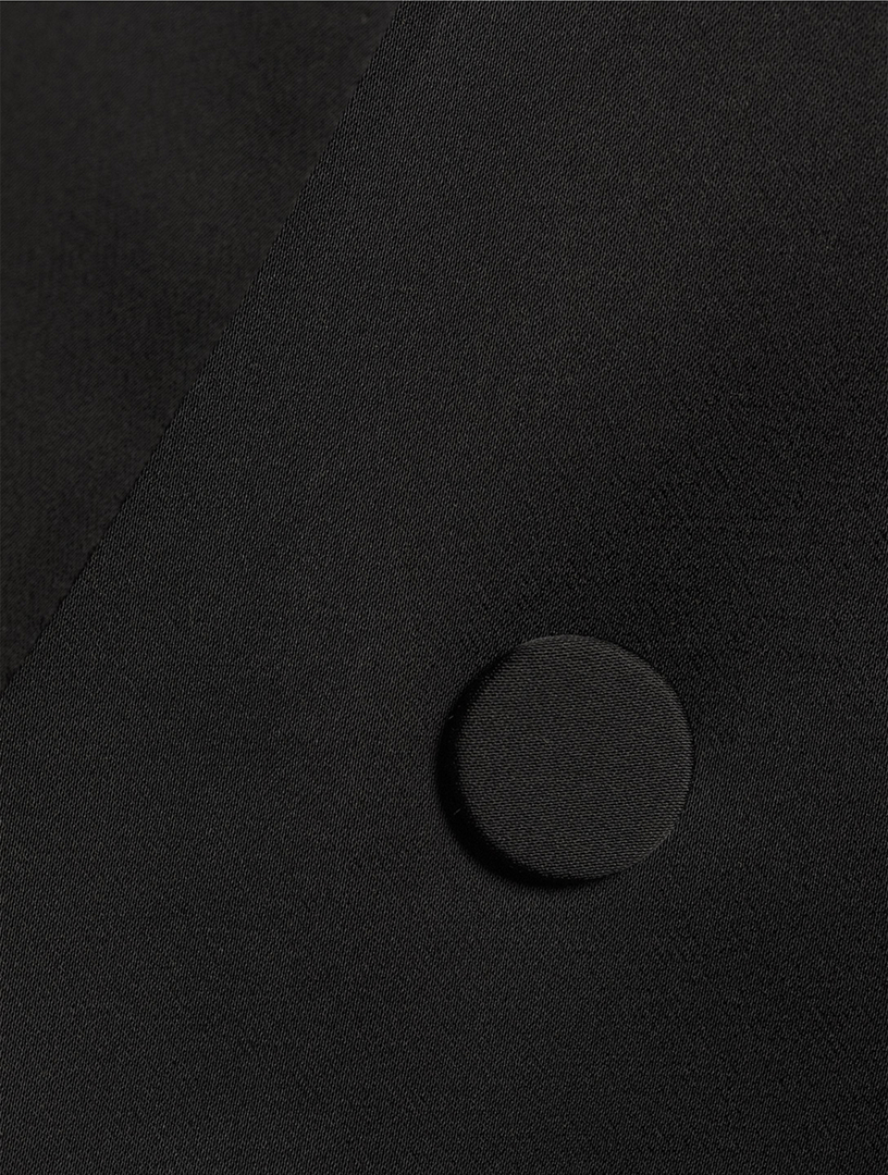 Blinker Double-Breasted Tuxedo Jacket