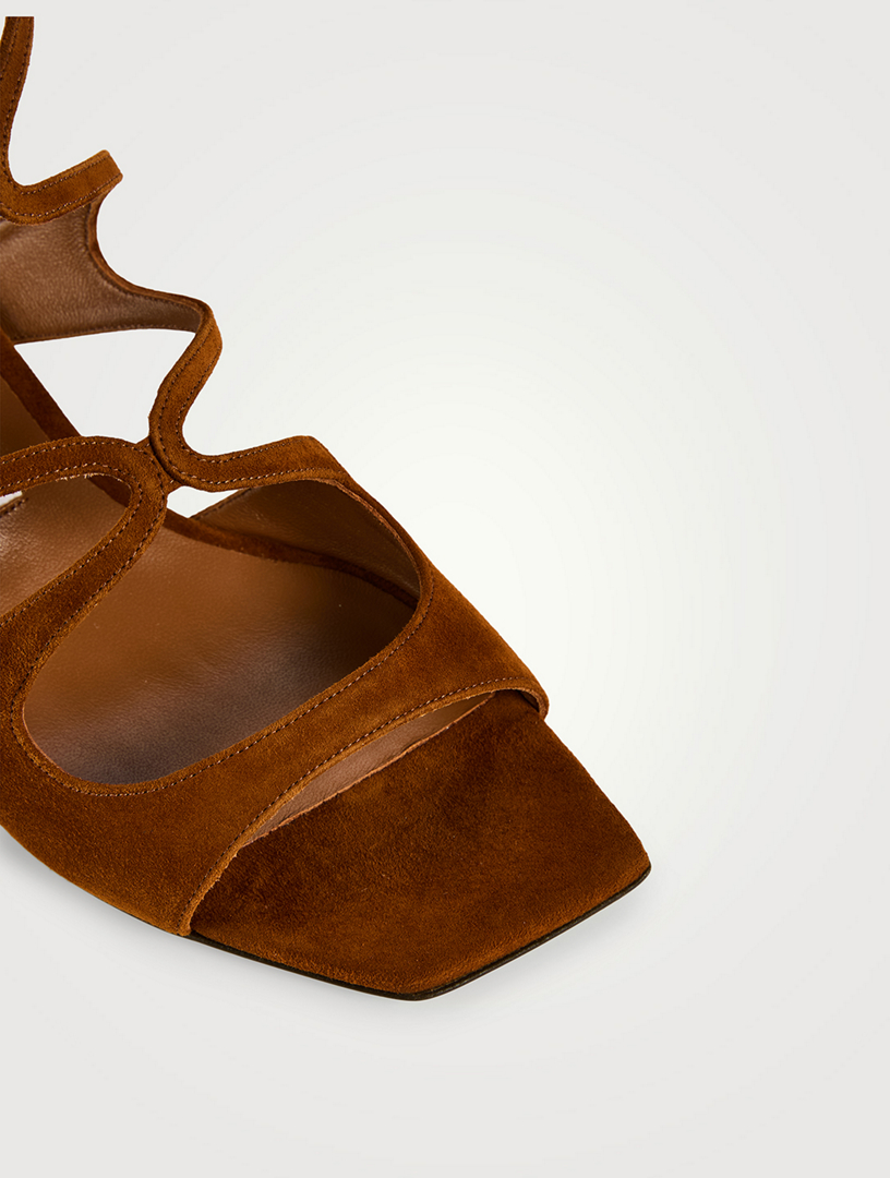 JIMMY CHOO Azilia Suede Sandals Holt Renfrew
