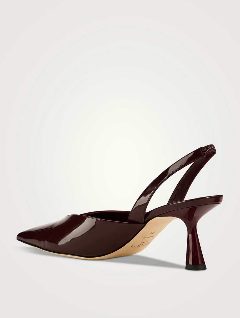 Maryanne Patent Leather Slingback Pumps