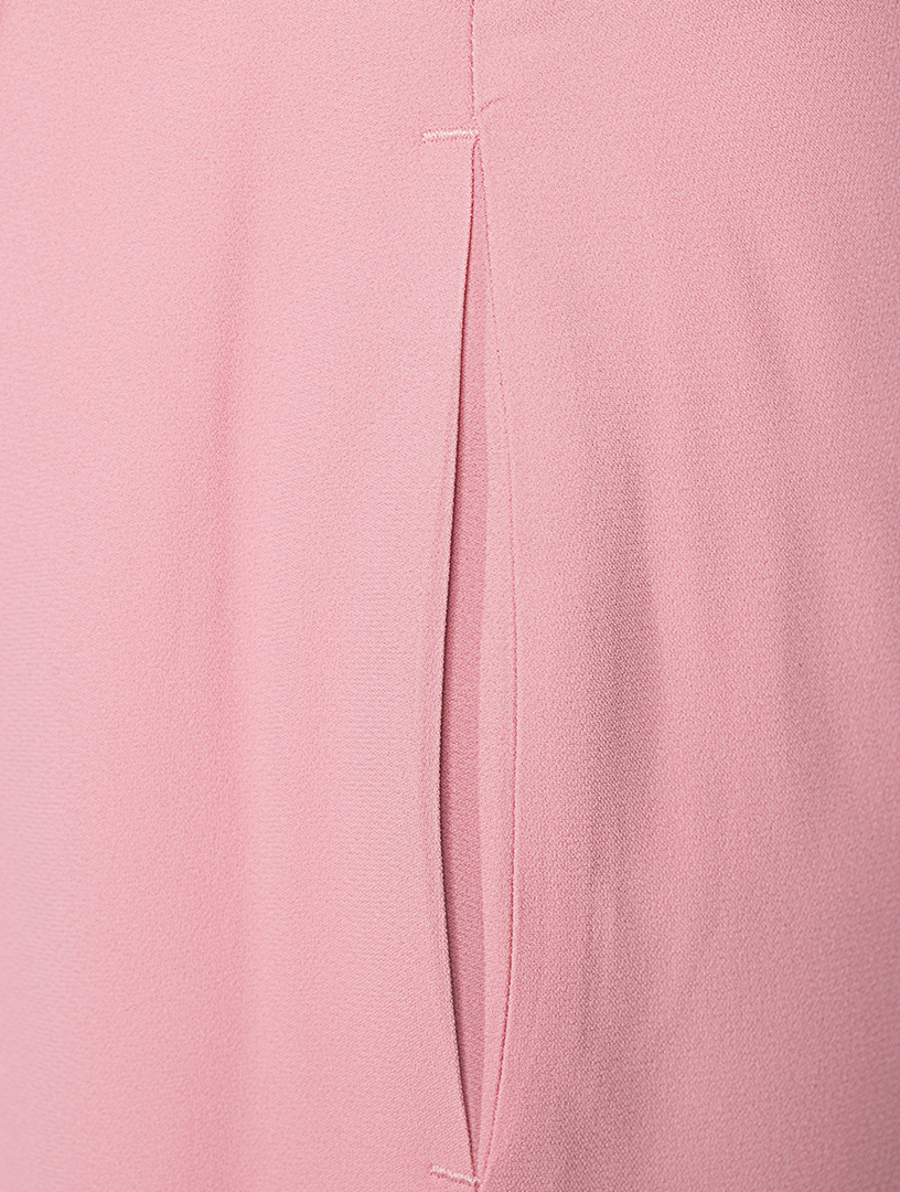 Leaf Crêpe Cigarette Trousers