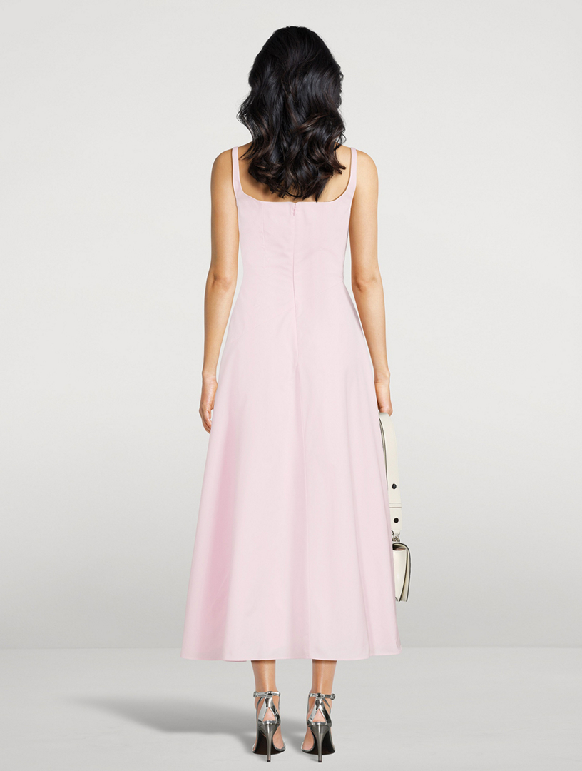 Poplin Midi Dress