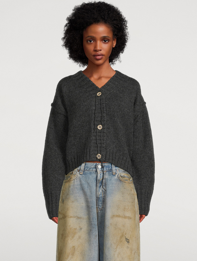 ACNE STUDIOS Wool Cardigan | Holt Renfrew