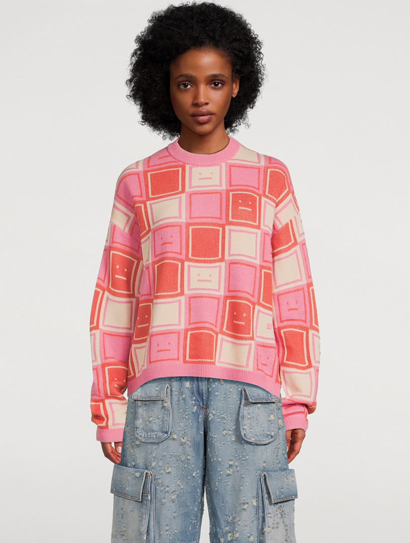 Logo Jacquard Sweater