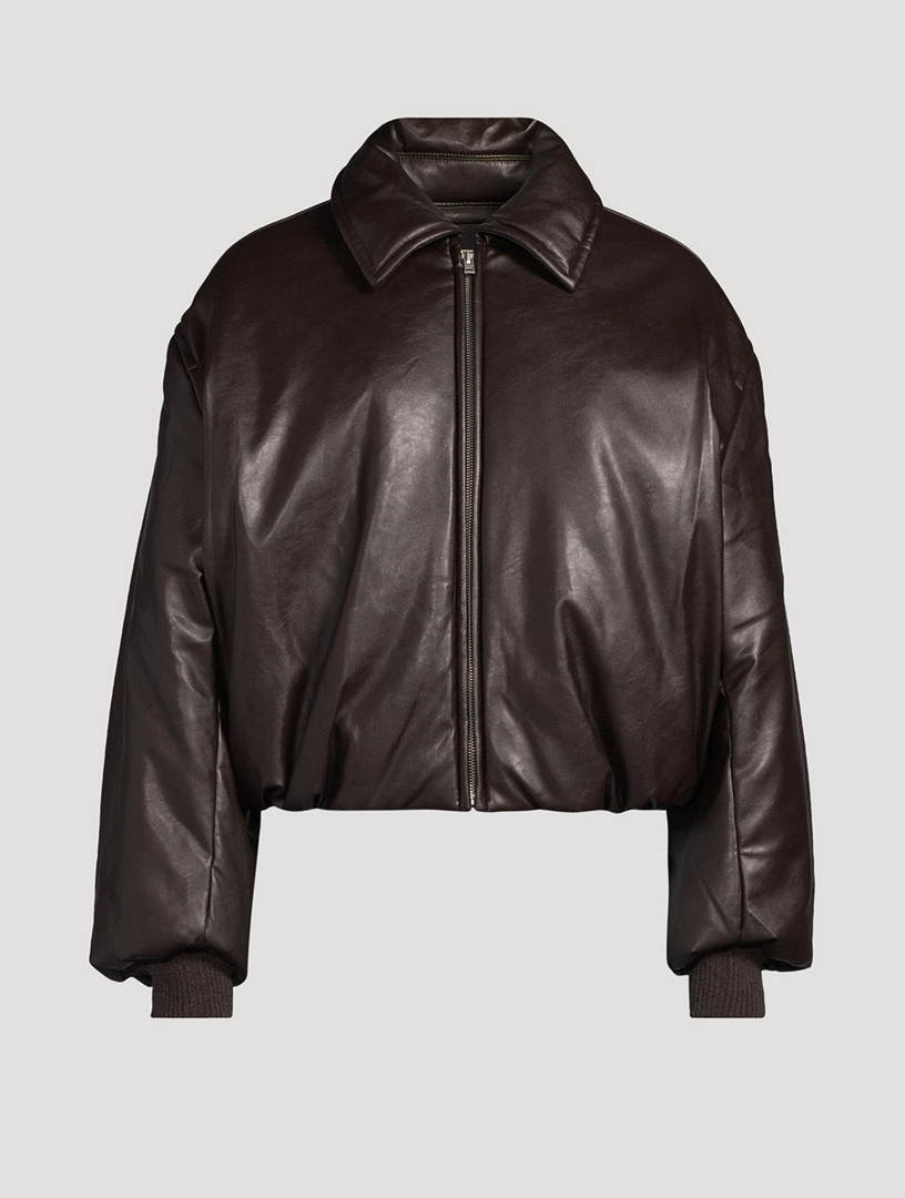 Coated Bomber Jacket