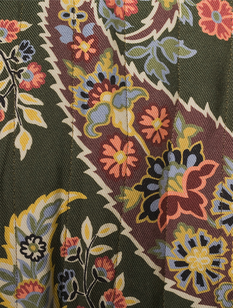 Twill Jacket Paisley Print