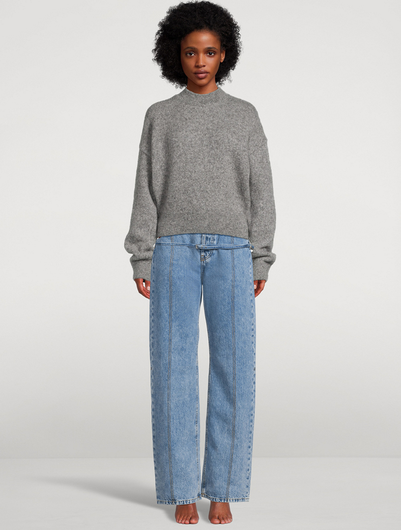 La Maille Jacquemus Back Logo Sweater