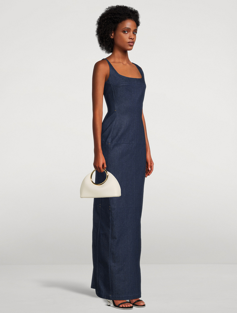JACQUEMUS La Robe de Nimes Spoglio Denim Maxi Dress Holt Renfrew