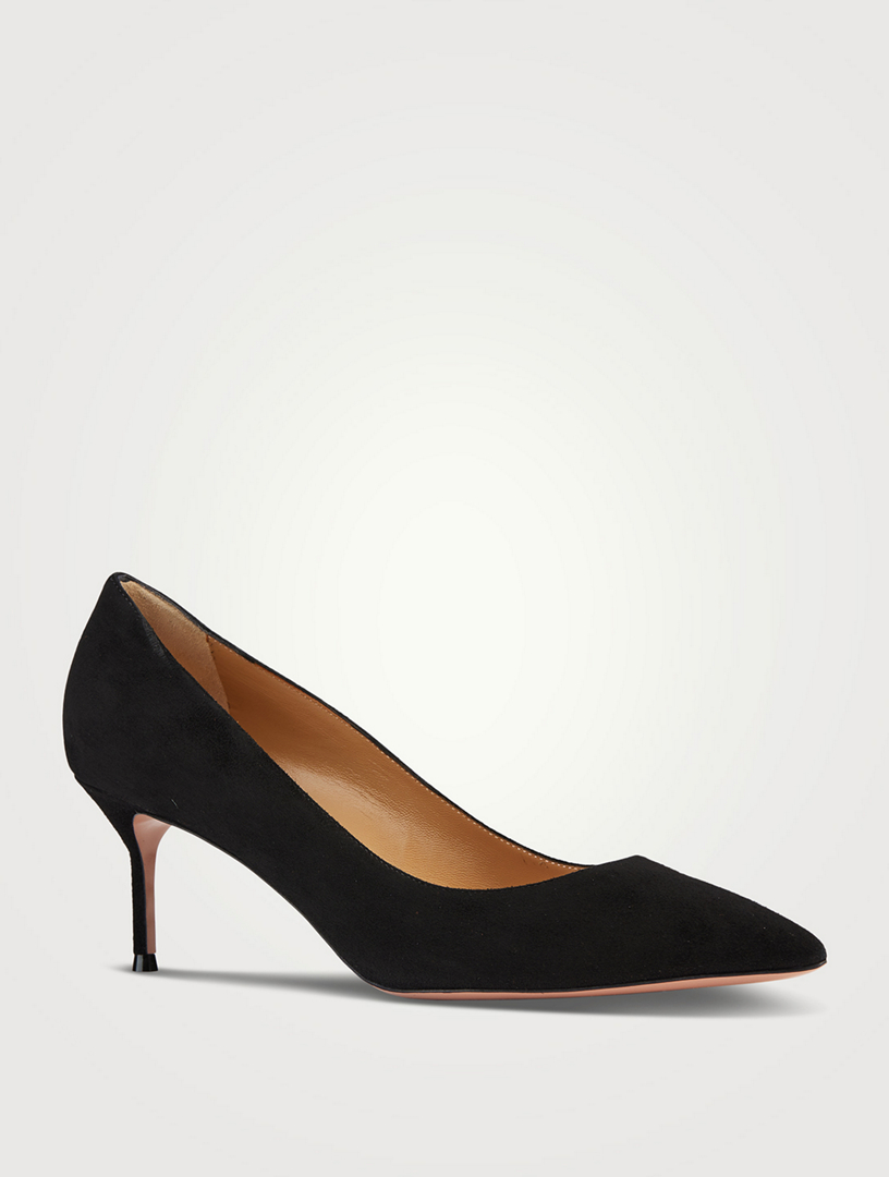 Purist Suede Pumps
