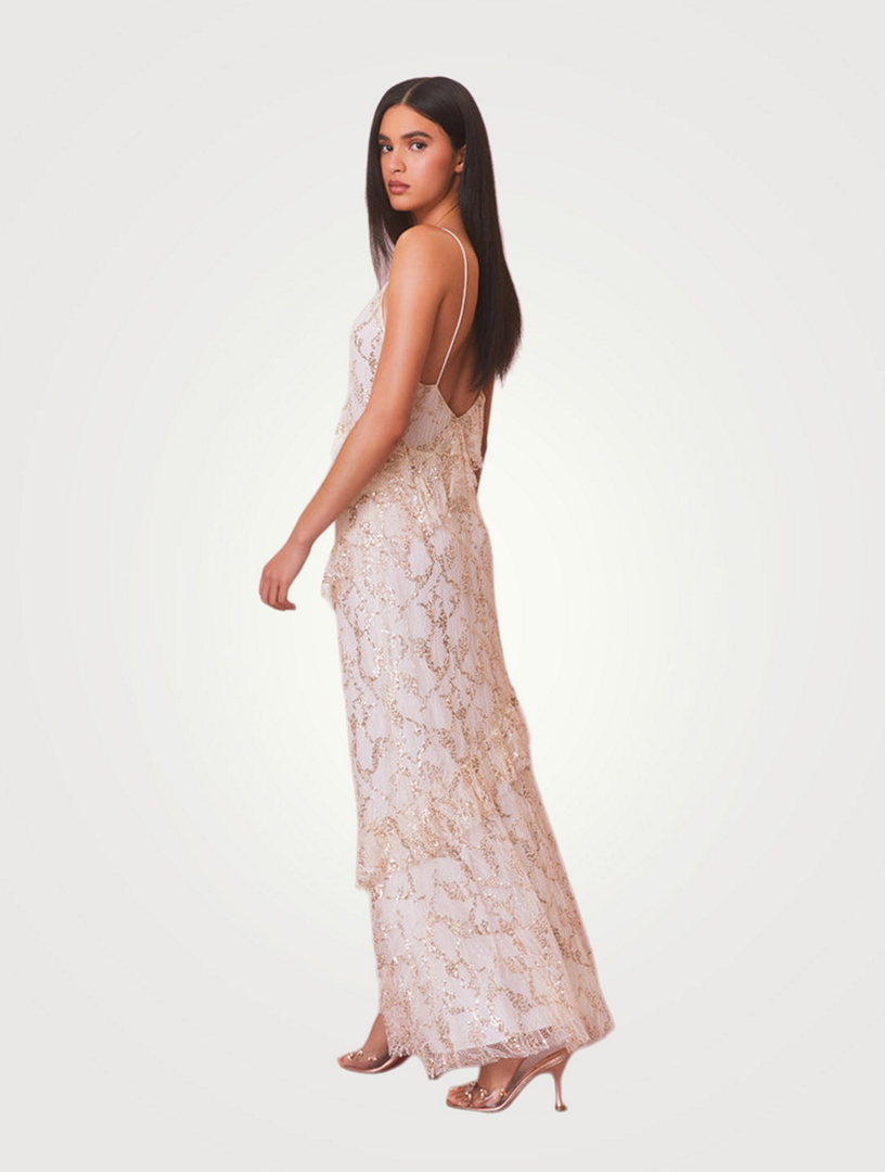 Kareen Chantilly Lace Maxi Dress